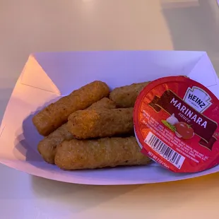 Mozzarella cheese sticks!