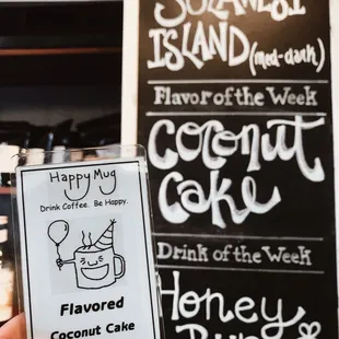 Flavored coffee