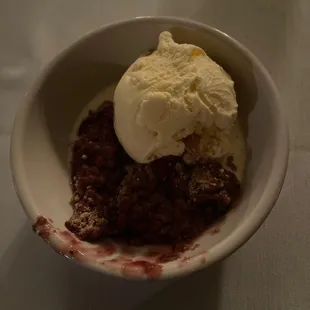 Mixed berry cobbler