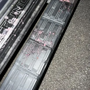 the side of a car door