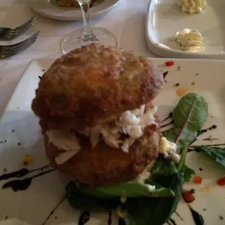 Fried Green Tomato Napoleon