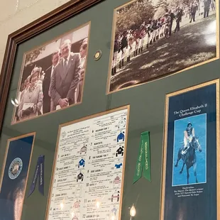 The queen coming to see the horse farm