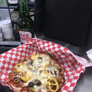 Had Mill Springs Pizza today for lunch and it was literally the best pizza I&apos;ve ate.