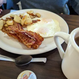 Eggs, Bacon, and Potatoes
