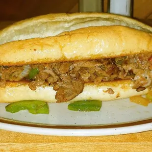 Philly Cheesesteak (real-ribeye)