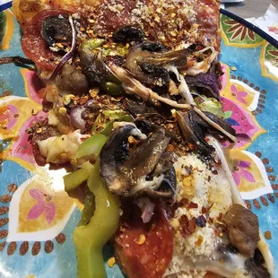 Supreme Pizza! The crust is perfect!