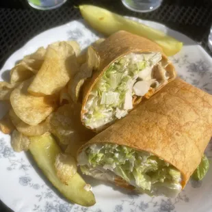 Chicken Caesar wrap