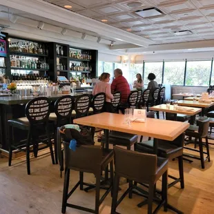 people sitting at the bar