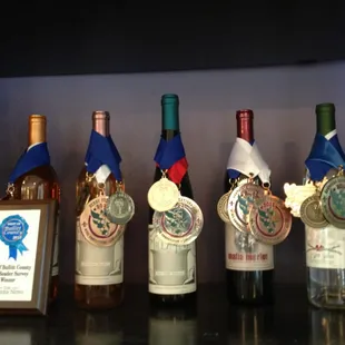 Award winning wines!!