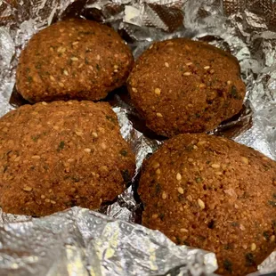 Falafel (Spicy Yogurt Dipping Sauce not pictured)