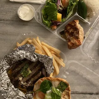 Grilled Salmon plate