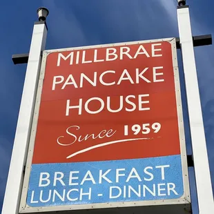 Exterior restaurant sign