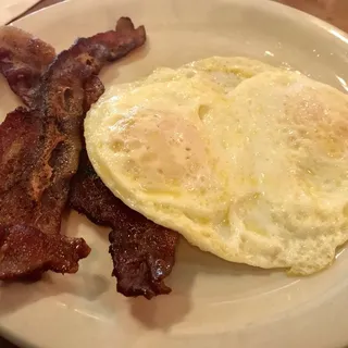 Bacon Or Sausage & Eggs