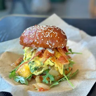 Brioche Egg Burger