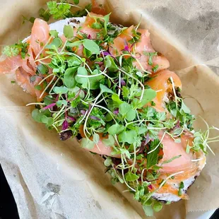 Local Lox Toast