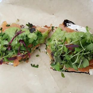 Smoked Salmon Toast