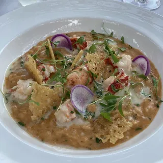 maine lobster risotto