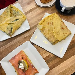 Smoked Salmon Crepe