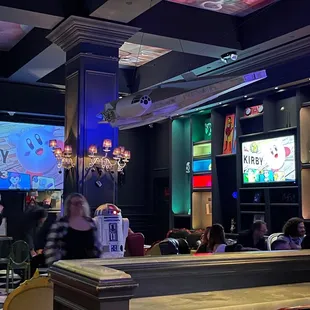 Bar area