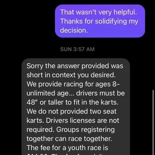 Sounds kind of sarcastic to me. Wow.