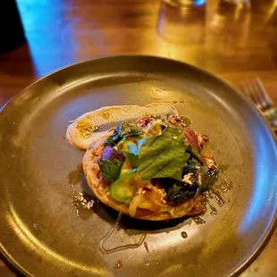 Scallion griddle cake