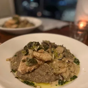 Celery Root Scallopini (Polenta)