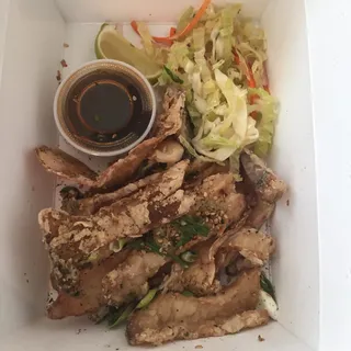 Coriander & Arborio Crusted Oyster Mushrooms (GF)