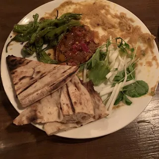 Grilled Spelt Flatbread