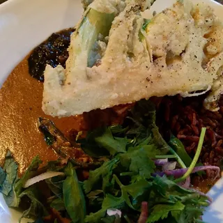 Watermelon & Roasted Sweet Pepper Gazpacho (GF)