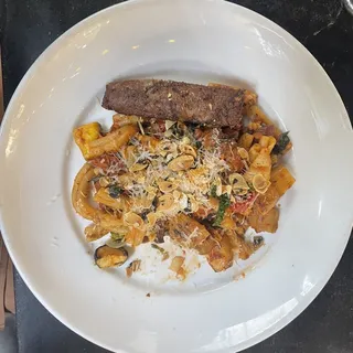 Strozzapreti Trapanese Pasta