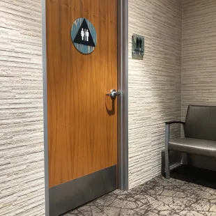 Clean restrooms