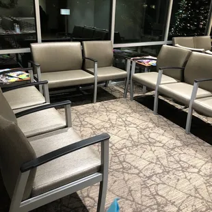 More seating
