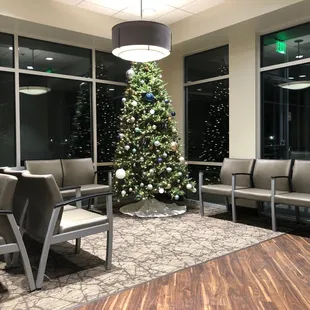 More seating