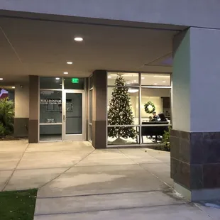 Front entrance