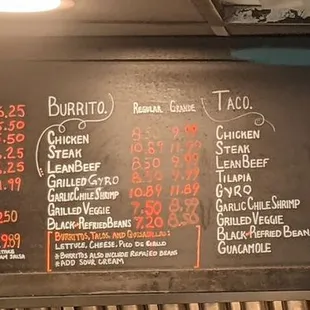 Menu 2 of 2