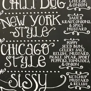 Chicago style hot dogs in the millennium station. Enter from the south west corner of Michigan and Randolph by the cultural center.