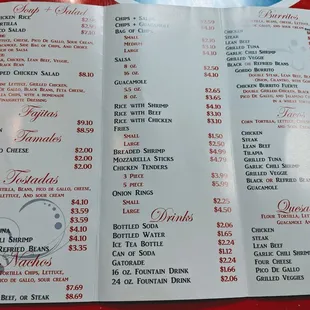 Millennium: Menu (12.2018)