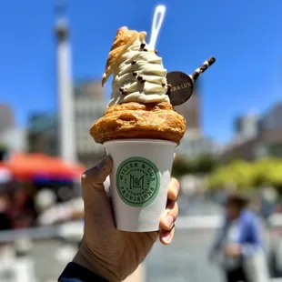 Ice Cream Croissant