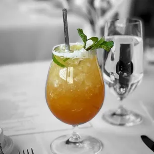 Bourbon Peach Tea @whaevaeats