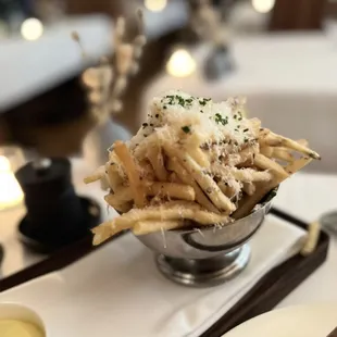 Truffle fries (included with M&amp;L Burger)