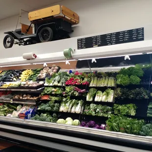Good selection of fresh produce