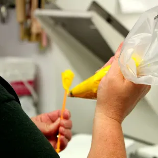 Hand decorated cakes, made to order or ready to take.