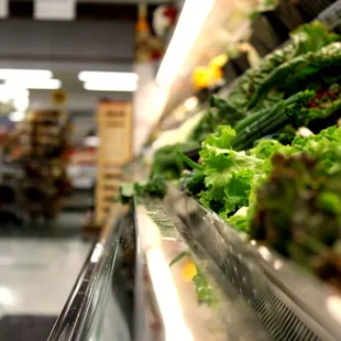 Wide selection of fresh produce.