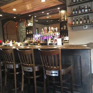 Seven seat full bar!