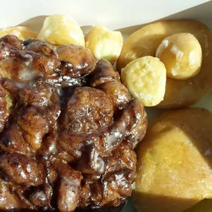 Box of donuts and donut holes