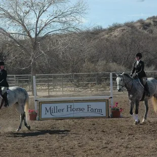 Dressage Arena at Miller Horse Farm