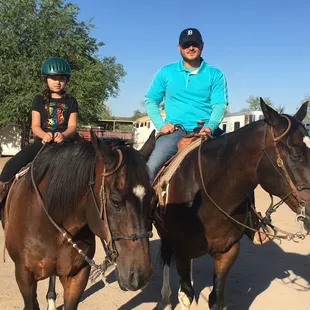 Aboard Scout and Colonel they quite enjoyed their visit.