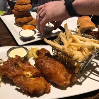 Beer Battered Fish & Chips