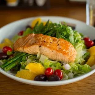 Blackened Salmon Salad