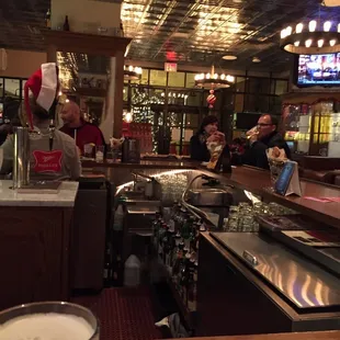 Bar at the Miller Time Pub and Grill